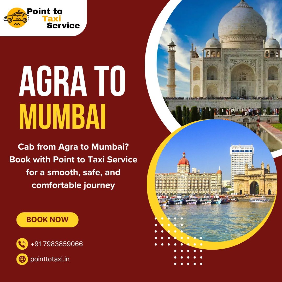 Agra to Mumbai Taxi Service